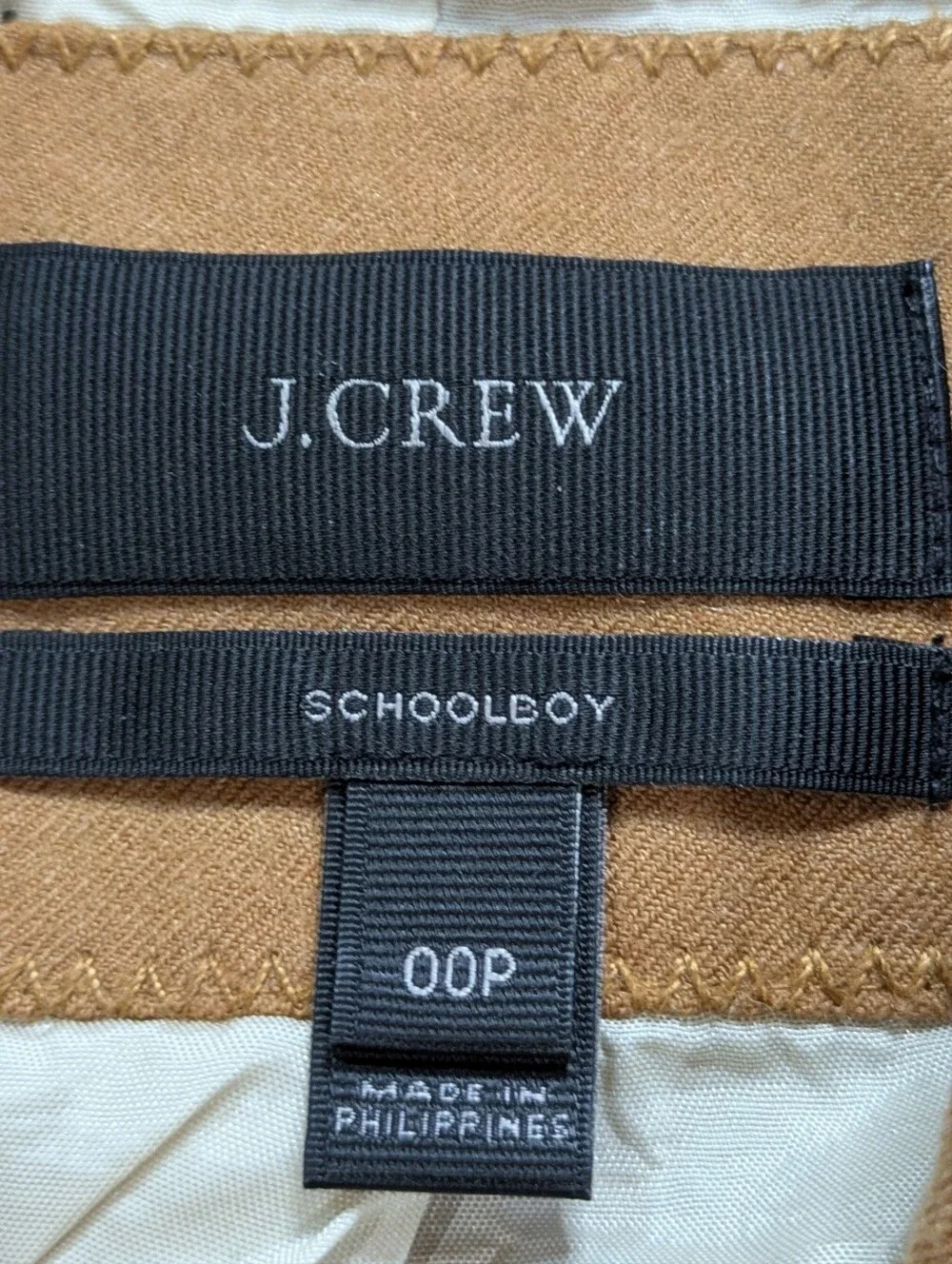 J Crew Schoolboy Brown Wool Professional Blazer 00P